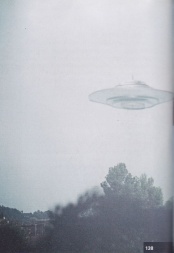 #138.[84] 20th May, 1975 at 15:00. Beamship of Semjase over the Wihaldenstrasse in the north in Hinwil, Switzerland. The ship is semi-transparent. The proximity of the vessel and its vibrations may have affected the quality of the film.[85]