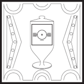 The Goblet of Truth symbol.